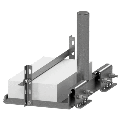 MBG-POS22 Standing Seam Load Bearing Plate, Ø60.3